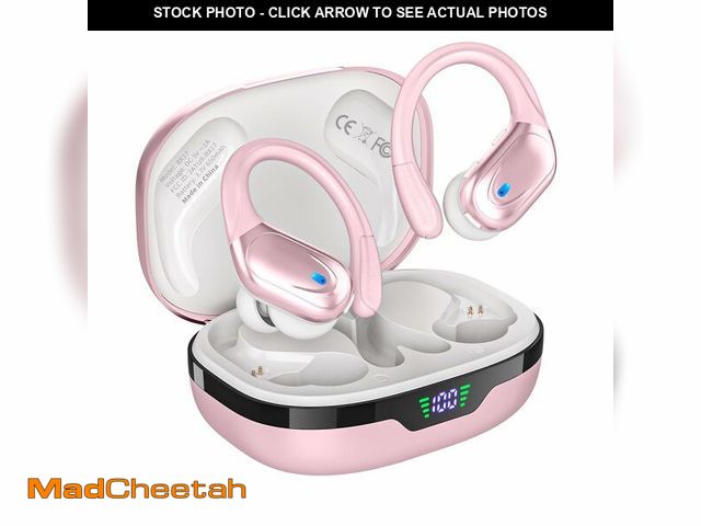 Lot 74-13543751 - HAOYUYAN Wireless Earbuds, Sports Bluetooth Headphones, 80Hrs Playtime Ear Buds with LED Power Displ...