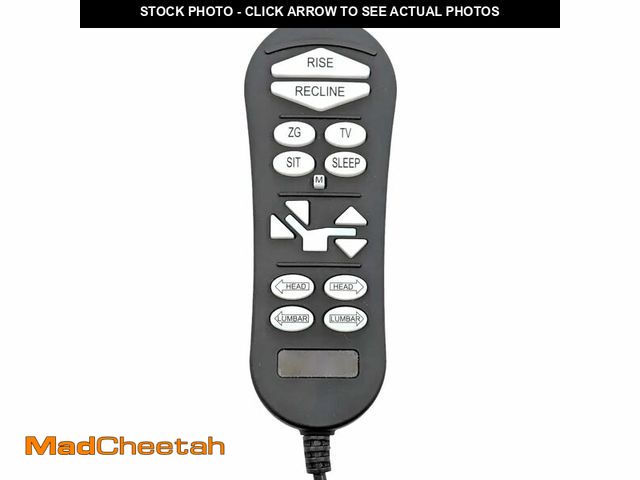 Lot 74-14387411 - ZK3200-HC ZK3200-UC 5 Pin Lift Chair Remote Only Fit for 4 Motors Golden and Ultra Comfort Chairs wi...