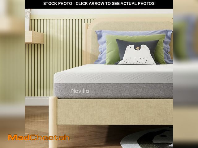 Lot 74-13733912 - Novilla Twin XL Mattress, 6-Inch Gel Memory Foam Mattress for Cool Night Sleep &amp; Pressure Relief...