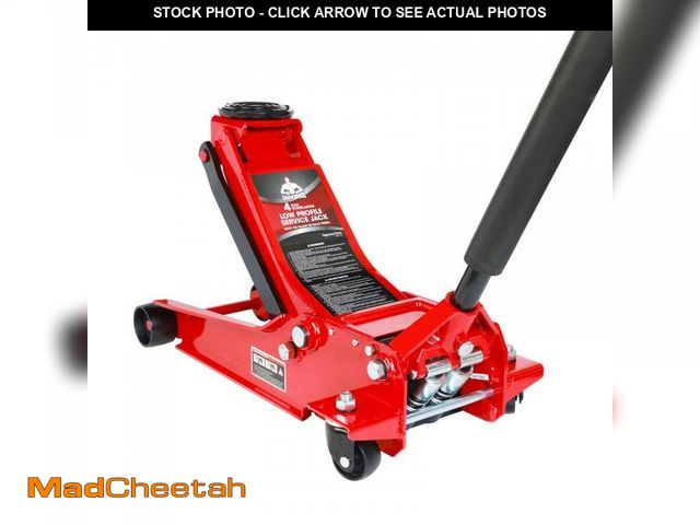 Lot 74-12267857 - Jack Boss 4 Ton Floor Jack Hydraulic Low Profile Floor Jack with Dual Piston Quick Lift Pump, 4 Ton ...