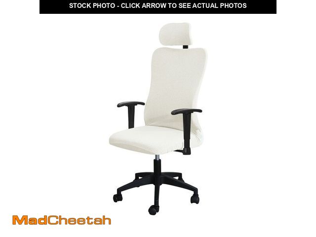 Lot 74-14059460 - FORCHEER Ergonomic Office Chair Covers Set with Headrest Cover Water Repellent Managerial Chair Cove...
