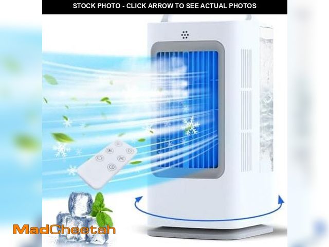 Lot 74-12333823 - XAMATTS Portable Air Conditioners, 1700ml Evaporative Air Cooler with Remote, 120ÃÂ° Oscillating Mi...