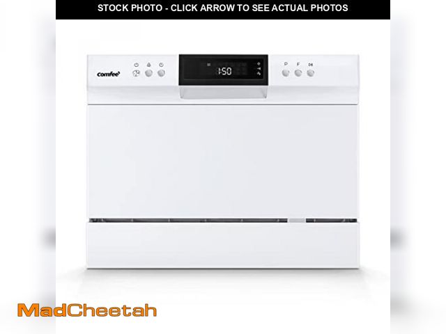 Lot 74-12261689 - COMFEE\u2019 Countertop Dishwasher Energy Star Portable Dishwasher 6 Place Settings Mini Dishwasher ...