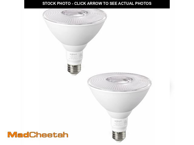 Lot 74-14058889 - EDISHINE Flood Light Bulbs, PAR38 LED Outdoor Flood Light Bulbs, 120W Equivalent Dimmable Waterproof...