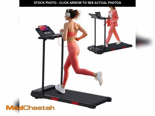 Lot 74-12991014 - Walking Pad Treadmills for Home Workouts,3.5HP Compact Running Treadmills with Handles, Portable Ele...