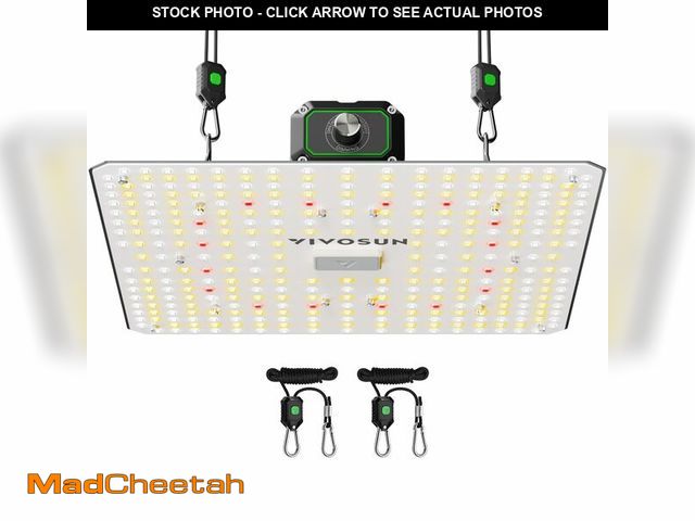 Lot 74-13955736 - VIVOSUN LumaLight 100W LED Grow Light, Full Spectrum Plant Light, Smart Dimmable &amp; High PPFD for...