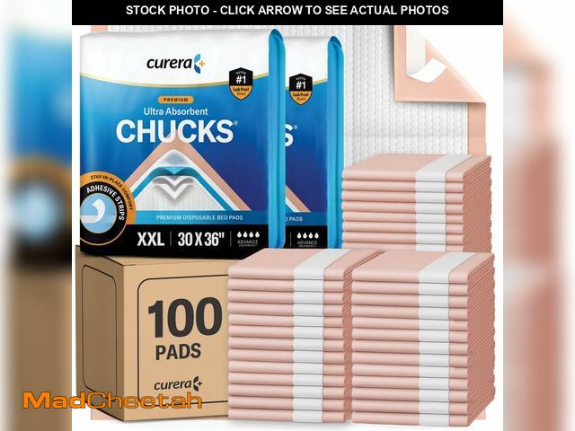 Lot 74-13787414 - Curera ChucksÃ Premium Disposable Underpads 30Ã¢â¬Âx36Ã¢â¬Â [100-Count] Ultra Absorbent Chux In...