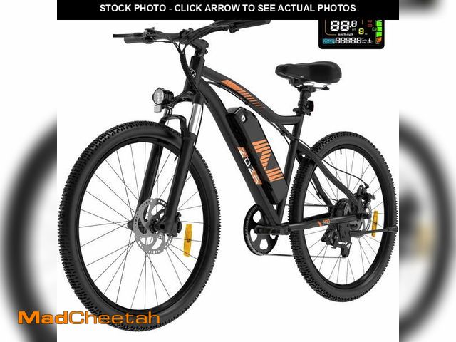 Lot 74-12802975 - ZDZA Electric Bike 26â, 1000W Peak Motor E-Mountain Bike, 22MPH 36V 10.4AH Removable Ebike for Adu...
