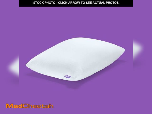 Lot 74-13710356 - Purple Freeform Pillow - Standard Size, Customizable Support with GelFlex Grid &amp; MicroFlex Moon ...