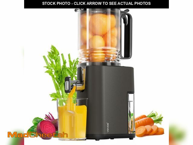 Lot 74-12699501 - Cold Press Juicer, 5.5inch Wide Feed Chute Juicer Machine, Slow Masticating Juicer for Whole Vegetab...