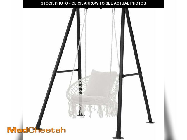 Lot 74-13779803 - (MISSING HARDWARE) G TALECO GEAR Hammock Chair Stand, Outdoor Hammock Stand for Hanging Swing Chair,...