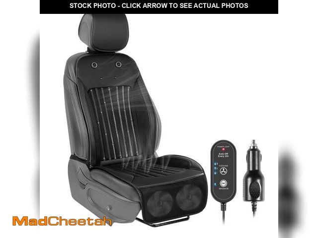 Lot 74-12119309 - Paffenery 2025 Upgraded Cooling Car Seat Cover Front Seat, 12V-24V Ventilated Cooling Car Seat Cushi...