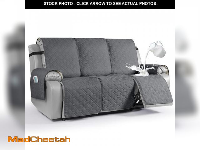 Lot 74-12122630 - VANSOFY Waterproof Recliner Couch Covers, Sofa Covers 1-Piece Washable Reclining Sofa Cover Non-Slip...