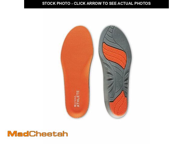 Lot 74-14339744 - SOFSOLE ATHLETE Performance Men's Insoles - PU Foam &amp; Gel Inserts - Heel-to-Toe Cushioning, Supp...