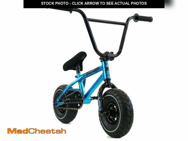 Lot 74-13641783 - Mayhem Fat Tire Mini BMX Riot 1 Piece Crank 10" Mini BMX Newest Model Trick Bike (Riot Blue Haze) - ...