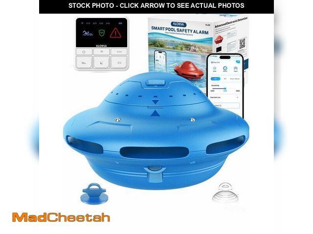 Lot 74-14213578 - Smart Pool Alarm with App for Inground &amp; Above Ground Pools, Adjustable Sensitivity Water Detect...