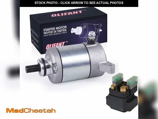 Lot 74-10826375 - Starter Motor for Yamaha ATV YFZ 450 YFZ450 YFZ450V 2004-2013 YFZ450 LE SE 5TG-81800-00-00 5TG-81890...