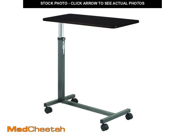 Lot 74-14590701 - Drive Medical Non Tilt Top Silver Vein Overbed Table 13067 - UNUSED