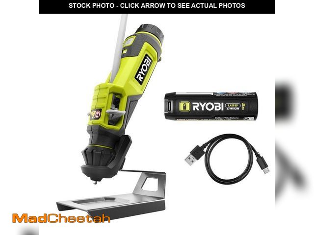 Lot 74-12592850 - RYOBI USB Lithium Glue Pen Kit with 2.0 Ah USB Lithium Battery and Charging Cable FVH56K - UNUSED