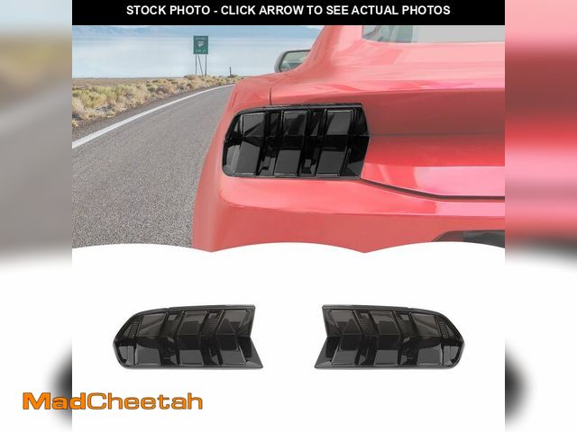 Lot 74-12977358 - RT-TCZ Smoked Black Tail Light Lamp Cover Guard Trim Decoration Exterior Accessories for Ford Mustan...