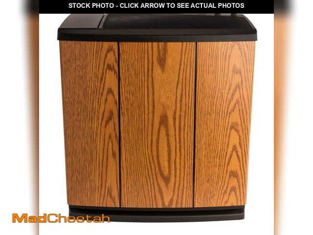 Lot 74-12775294 - AIRCARE ALLIANCE 5.4-Gal. Cool Mist Evaporative Whole House Humidifier for 3,700 sq. ft., Light Oak ...