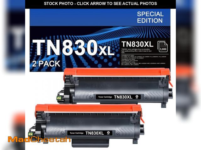 Lot 74-12355463 - TN830XL Toner Cartridge for Brother Printer TN830XL - Replacement for Brother TN-830XL TN830 TN-830 ...