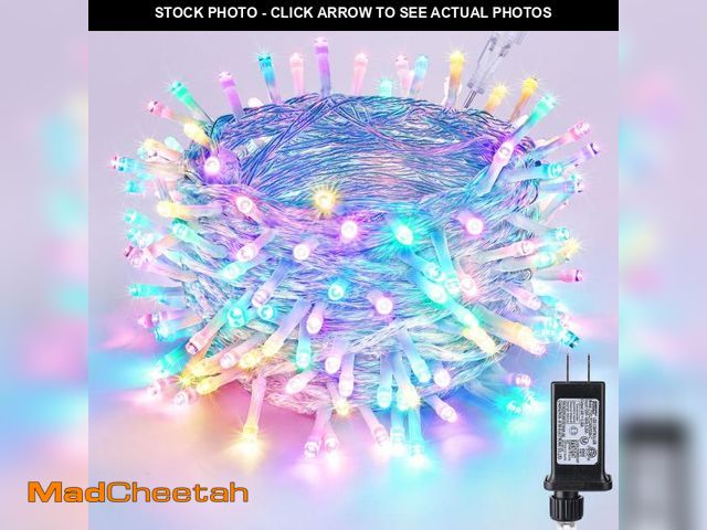 Lot 74-11551945 - Joomer Easter String Lights 75FT 200 LED String Lights with 8 Modes Timer Connectable Waterproof Plu...