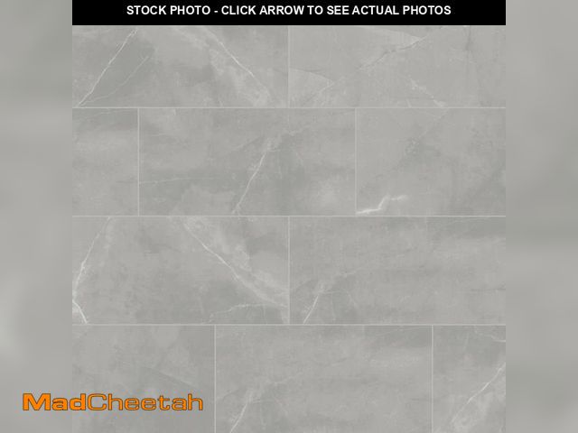 Lot 74-14605071 - MSI Madison Celeste 12 in. x 24 in. Polished Porcelain Marble Look Floor and Wall Tile (16 sq. ft./C...