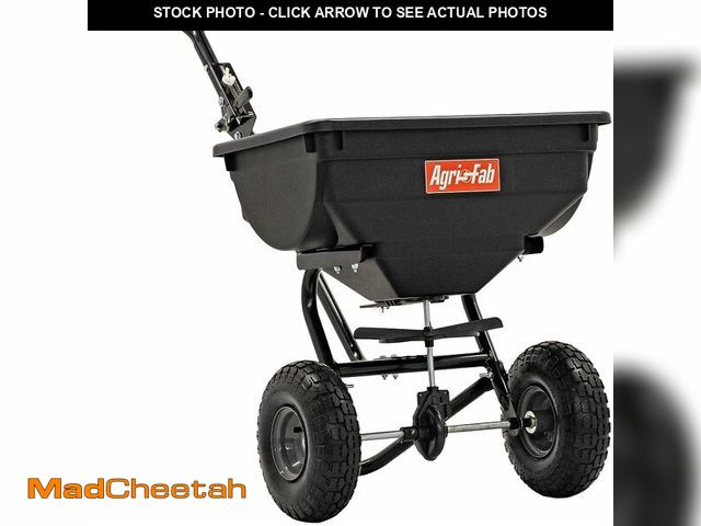 Lot 74-13931849 - Agri-Fab 45-0532-AMZ, 85lb Capacity Push Spreader Pro Lawn Spreader, Approximately Coverage of ÃÂ¼ ...