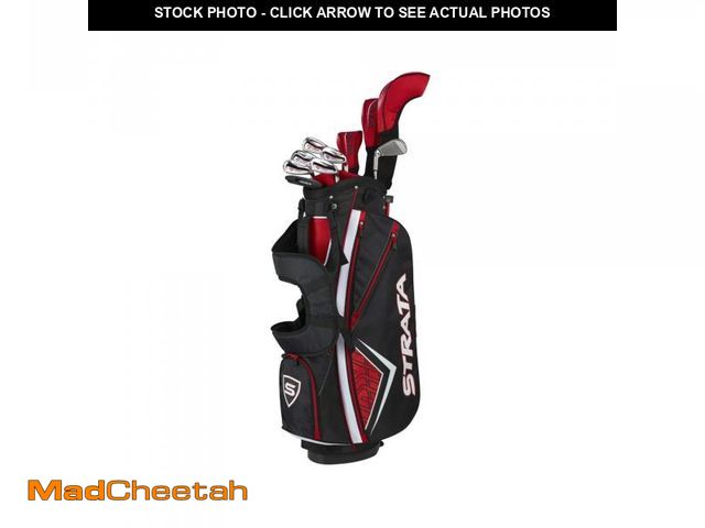 Lot 74-12087689 - Callaway Golf Men's Strata Plus Complete Golf Set (14-Piece, Left Hand, Steel) - UNUSED