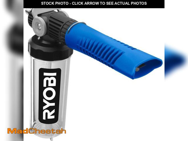 Lot 74-14446954 - (MISSING DETERGENT) RYOBI Pressure Washer Foam Blaster for Most Gas Electric and Cordless Pressure W...