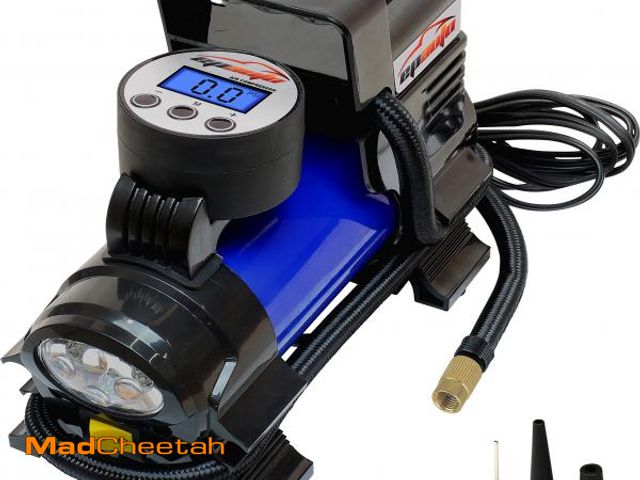 Lot 74-12435641 - EPAuto 12V DC Portable Air Compressor Pump, Digital Tire Inflator - UNUSED
