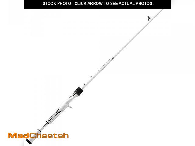 Lot 74-12515309 - *SEE DETAILS* 13 FISHING - Fate V3 - 7'1" M Casting Rod - FV3C71M White *SEE DETAILS*  - USED