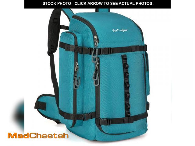 Lot 74-11547795 - CAMELGEAR 65L Ski Boot Bag-Large Waterproof Padded Ski Boot Bag Backpack For Adults Stores Snow Spor...