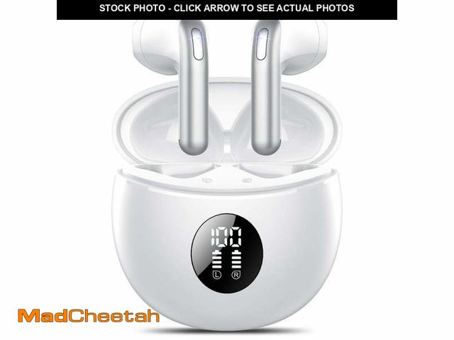 Lot 74-12789474 - Wireless Earbuds, Bluetooth Headphones 5.4, 50Hrs Playtime Bluetooth Earbuds, in Ear Earphones with ...