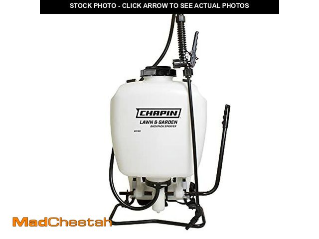 Lot 74-12664176 - Chapin 60114 Made in USA 4-Gallon Backpack Sprayer with 3-Stage Filtration System Pump Pressured Spr...