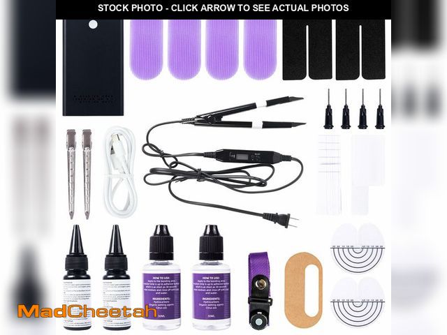 Lot 74-13575951 - V light Hair Extensions Kit, V-Light Extension Remover Machine, V-Light Glue 20ml * 2, V Light Glue ...