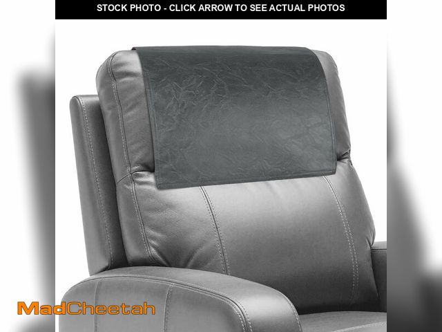 Lot 74-14341736 - Xmntdo Recliner Headrest Protector,Non Slip Waterproof Headrest Cover,Leather Recliner Headrest Cove...