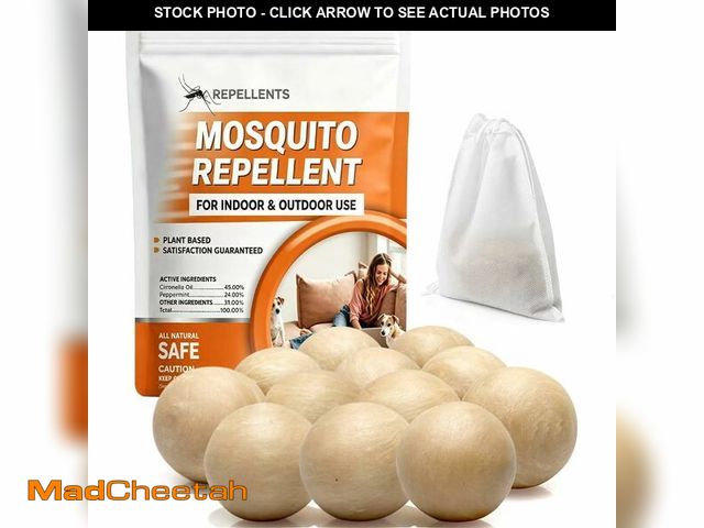 Lot 74-14213250 - SCFKAOF Mosquito Repellent Outdoor Patio, Mosquito Deterrent for Yard, Indoor Mosquito Repellent Bal...