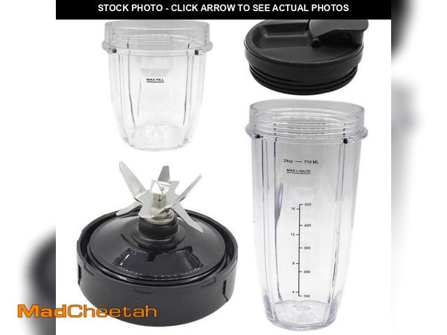Lot 74-12303261 - Anbige Replacement Parts 7-Fins Blade and cup, Compatible with Ninja Blender Chef 1500W CT805 CT810 ...