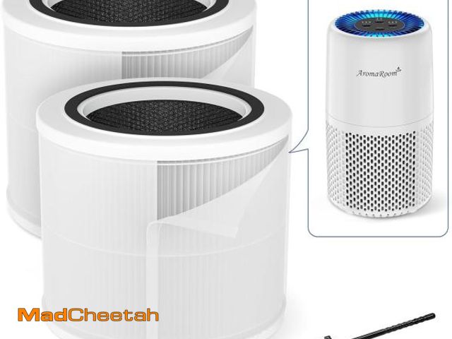 Lot 74-12323510 - AromaRoom Air Purifier Filter for AP103 Air Purifier, 3-in-1 H13 True HEPA High-Efficiency Activated...