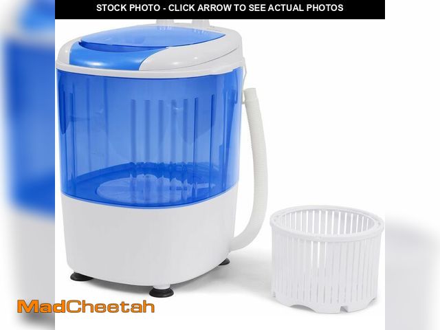 Lot 74-13041320 - Elevon Mini Spin Dryer Portable Washing Machine, Compact Laundry for Home, Apartment, RV - USED