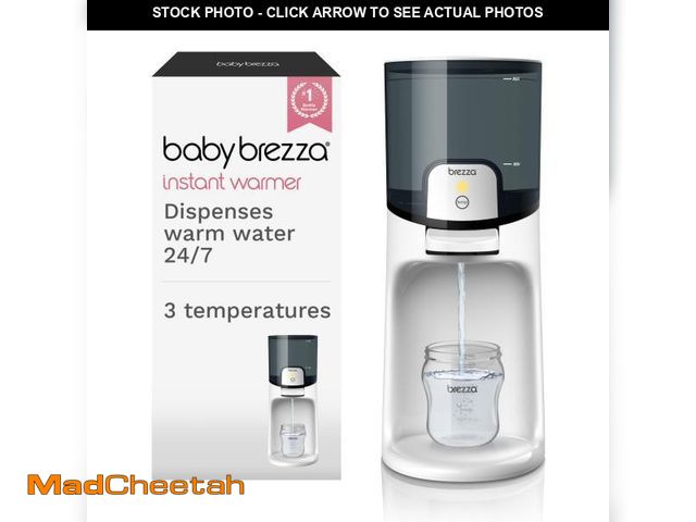 Lot 74-12213310 - Baby Brezza Instant Baby Bottle Warmer - Fast Water Warmer Instantly Dispenses 24/7 in 3 Temperature...