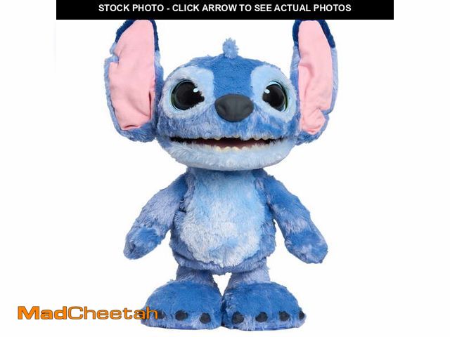 Lot 74-12685731 - Disney Stitch Ultimate Stitch Interactive 17" Plush Toy, 100+ Sounds &amp; Reactions, Kids Ages 3+ -...