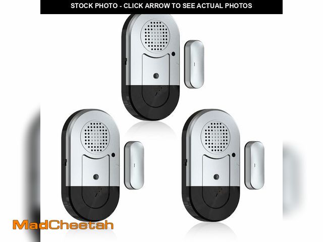 Lot 74-14052521 - Sanjie Door Alarms When Opened,Door Window Alarm Sensors for Kids Safety/Home Security/Pool/Garage/D...
