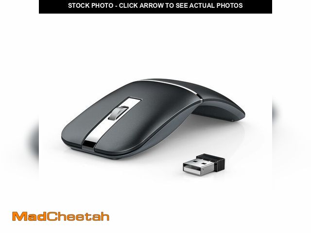 Lot 74-14154818 - WFB 180ÃÂ° Flip Ultra-Thin Wireless Mouse, Bluetooth 5.0 &amp; 2.4GHz Rechargeable Silent Travel Mo...