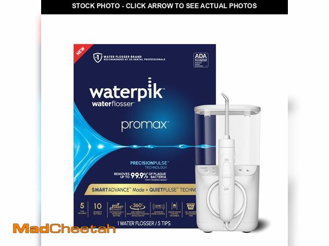 Lot 74-14341368 - Waterpik Promax Water Flosser with SmartAdvance Mode for Daily Gum Health and Cleaning Teeth, Braces...
