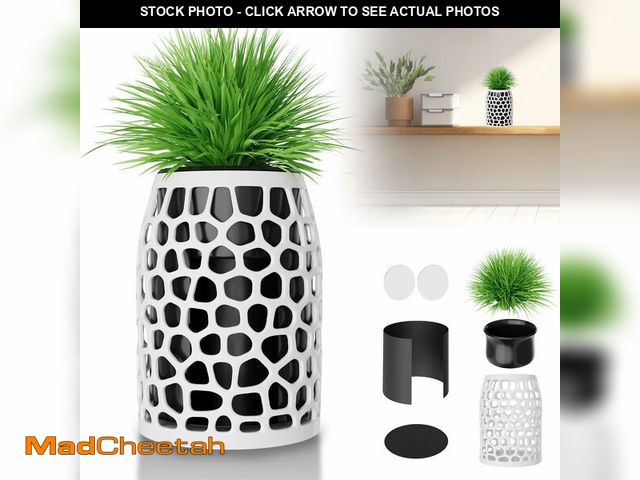 Lot 74-13567291 - Camera Disguise Vase Compatible with Ring Indoor 2nd Gen Camera, Includes Fake Plant - UNUSED