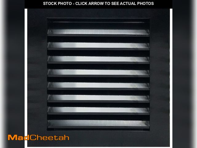 Lot 74-13696791 - HVAC Premium 18"W x 18"H Aluminum Exterior Gable Louver Vent for Walls &amp; Crawlspace - Weather-Re...