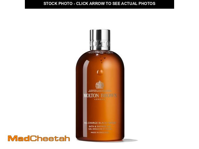 Lot 74-12439625 - Molton Brown Re-Charge Black Pepper Bath &amp; Shower Gel 10 fl. oz. - USED